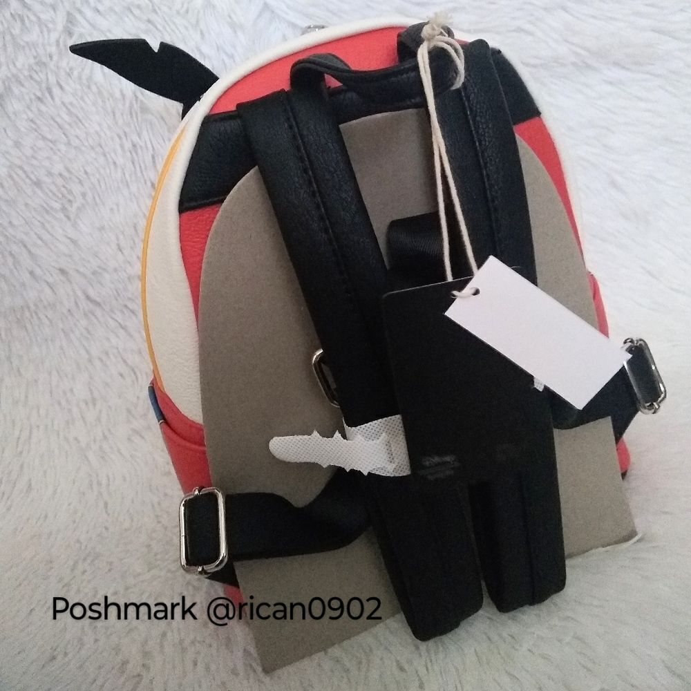 Disney Loungefly Pinocchio Mini Backpack & Wallet - Picture 4 of 8